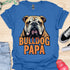 Bulldog Papa - V8 - Gothic Graphic T-Shirt